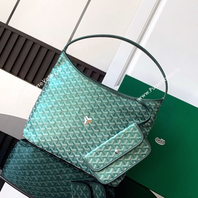 Goyard Boheme Hobo Bag Pearly Green 2025 GY020223 (ZHANG-250121107)