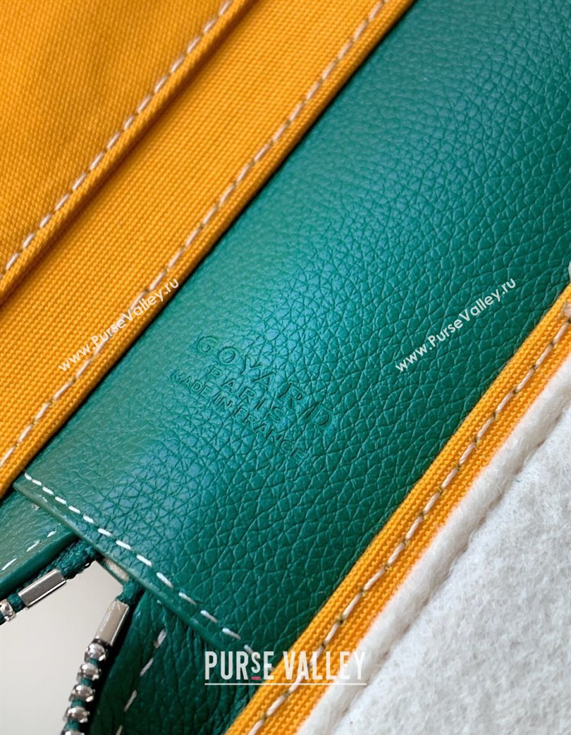 Goyard Compagnon Universel A4 Business Bag Green 2025 GY8065 (ZHANG-250121056)