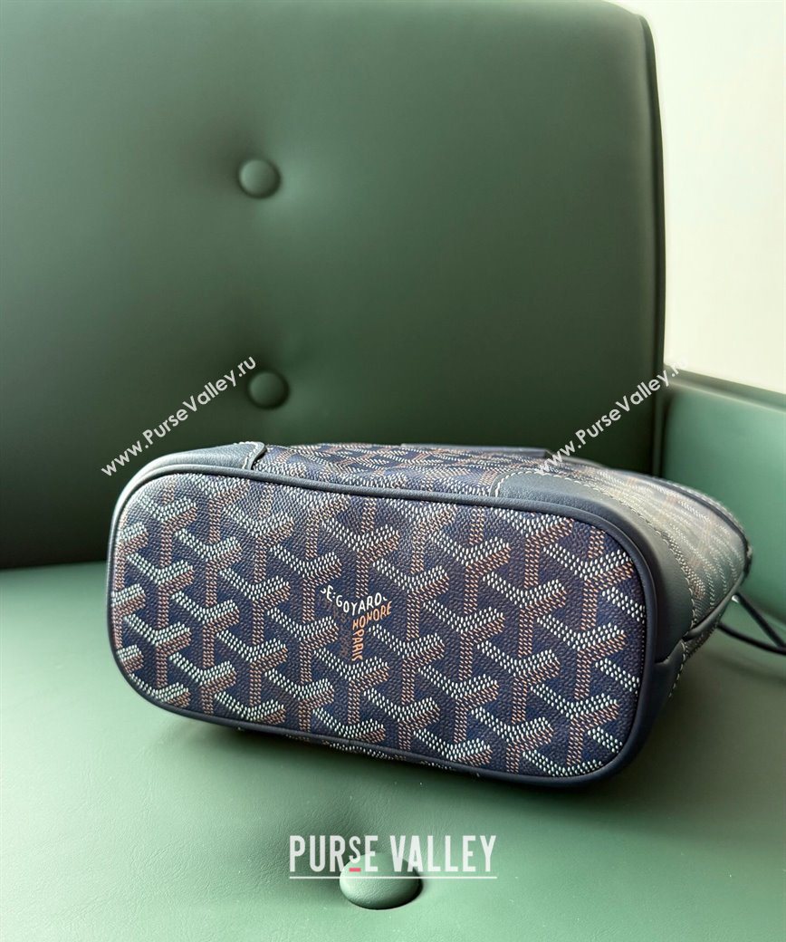 Goyard Beluga Mini bag Navy Blue 2025 020189 (ZHANG-250626090)