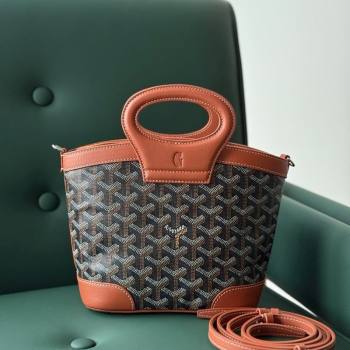 Goyard Beluga Mini bag Brown 2025 020189 (ZHANG-250626091)