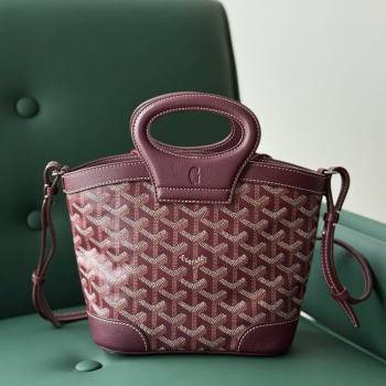 Goyard Beluga Mini bag Dark Burgundy 2025 020189 (ZHANG-250626092)