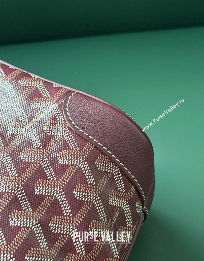 Goyard Beluga Mini bag Dark Burgundy 2025 020189 (ZHANG-250626092)