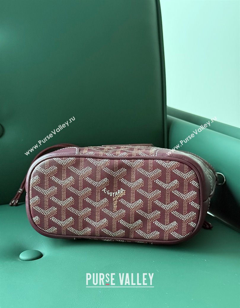 Goyard Beluga Mini bag Dark Burgundy 2025 020189 (ZHANG-250626092)