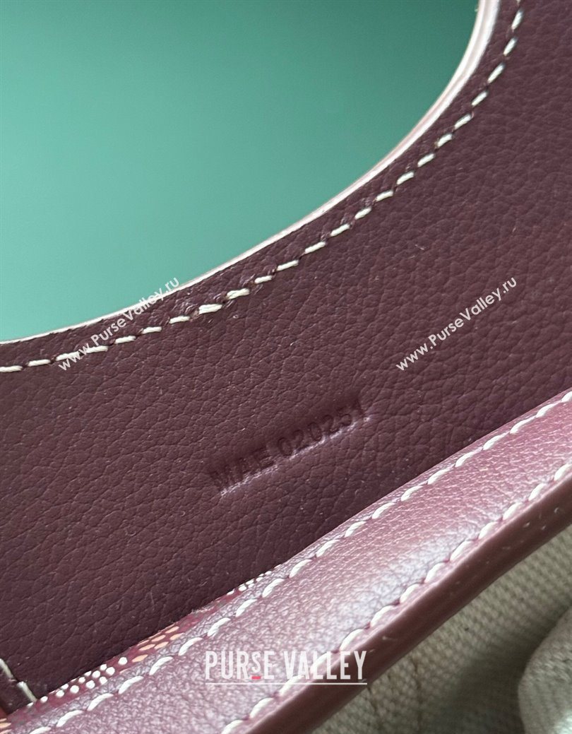 Goyard Beluga Mini bag Dark Burgundy 2025 020189 (ZHANG-250626092)