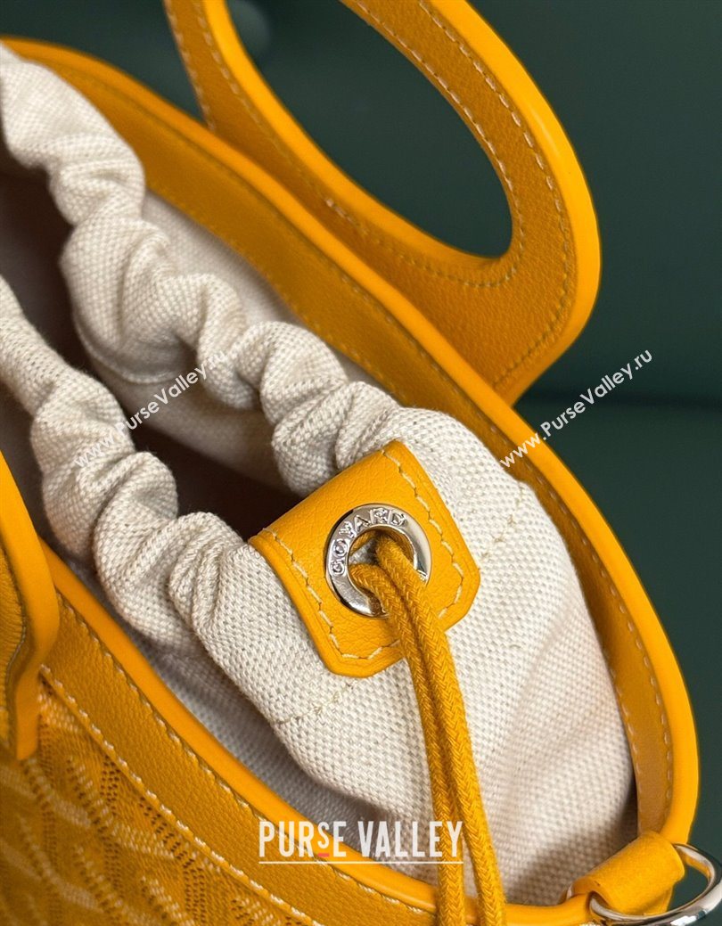 Goyard Beluga Mini bag Yellow 2025 020189 (ZHANG-250626093)
