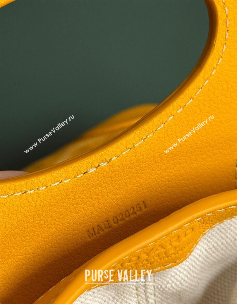 Goyard Beluga Mini bag Yellow 2025 020189 (ZHANG-250626093)