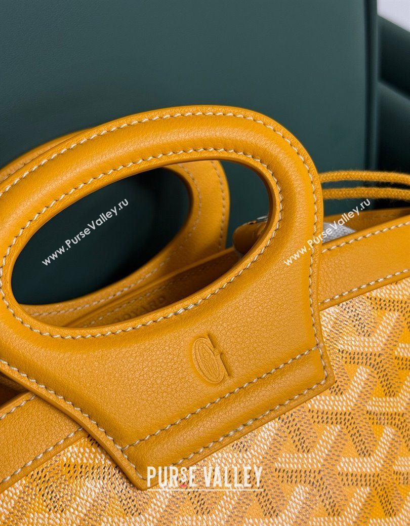 Goyard Beluga Mini bag Yellow 2025 020189 (ZHANG-250626093)