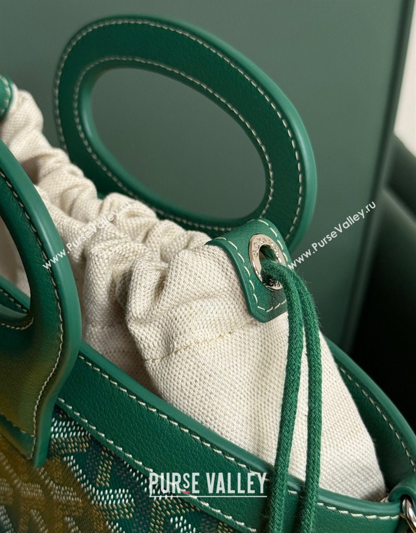 Goyard Beluga Mini bag Green 2025 020189 (ZHANG-250626094)