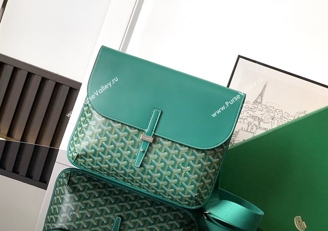Goyard Coursier Messenger bag Green 2025 8069 (ZHANG-250805041)