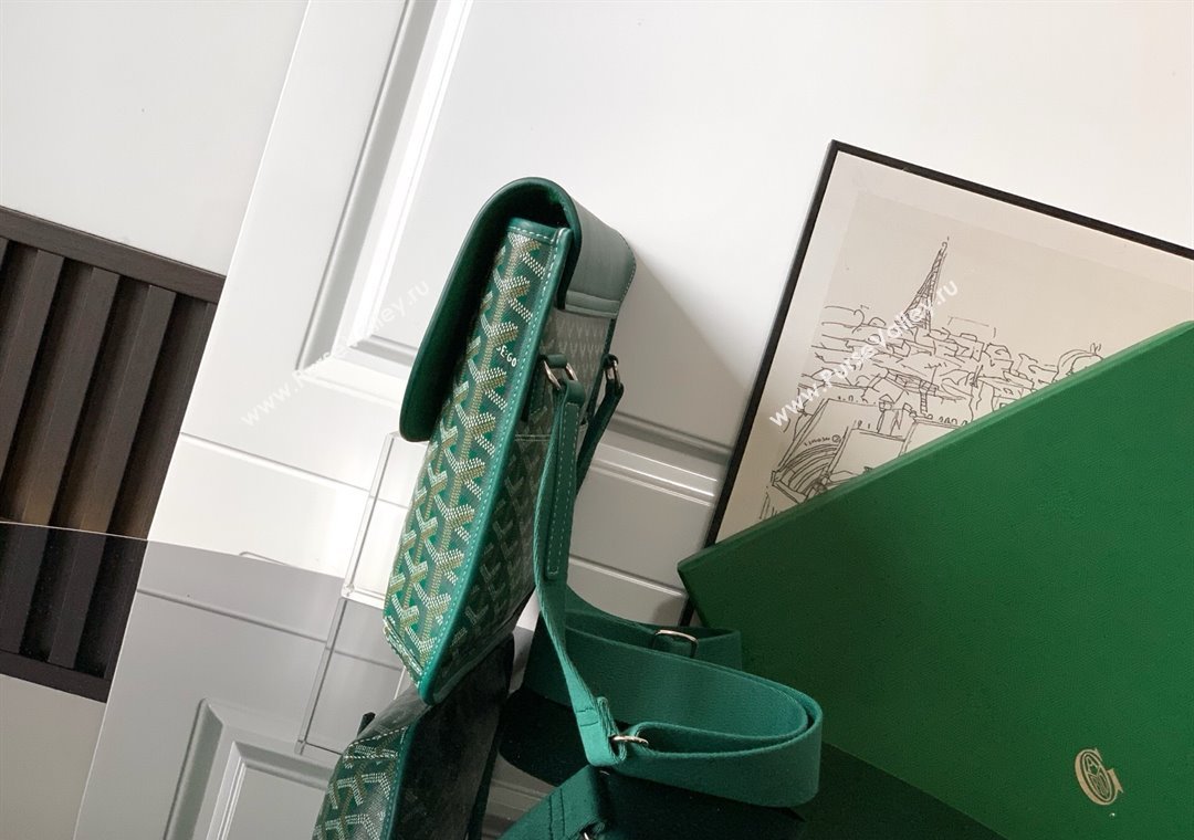 Goyard Coursier Messenger bag Green 2025 8069 (ZHANG-250805041)