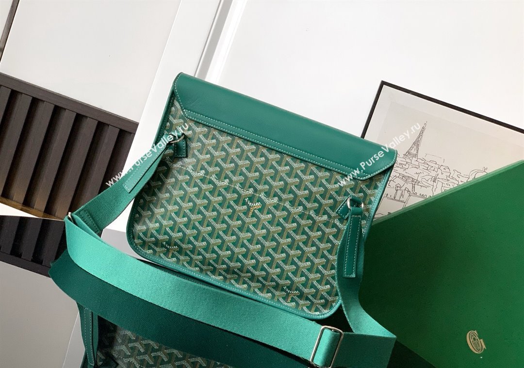 Goyard Coursier Messenger bag Green 2025 8069 (ZHANG-250805041)