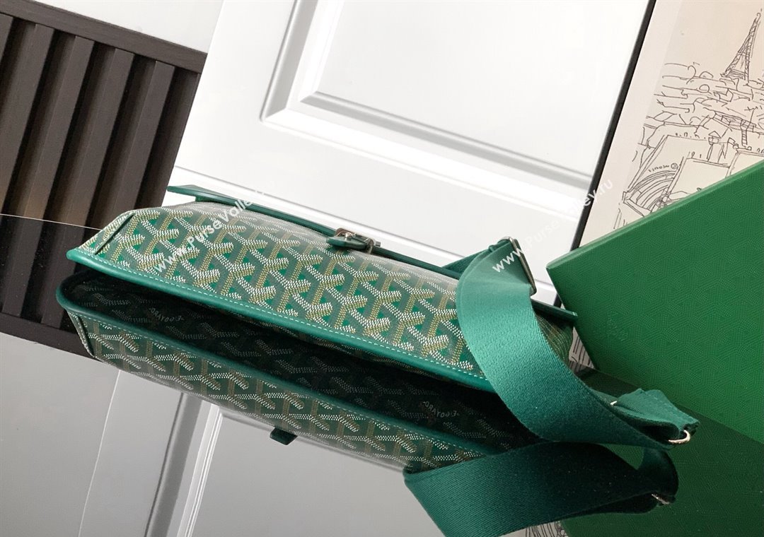 Goyard Coursier Messenger bag Green 2025 8069 (ZHANG-250805041)