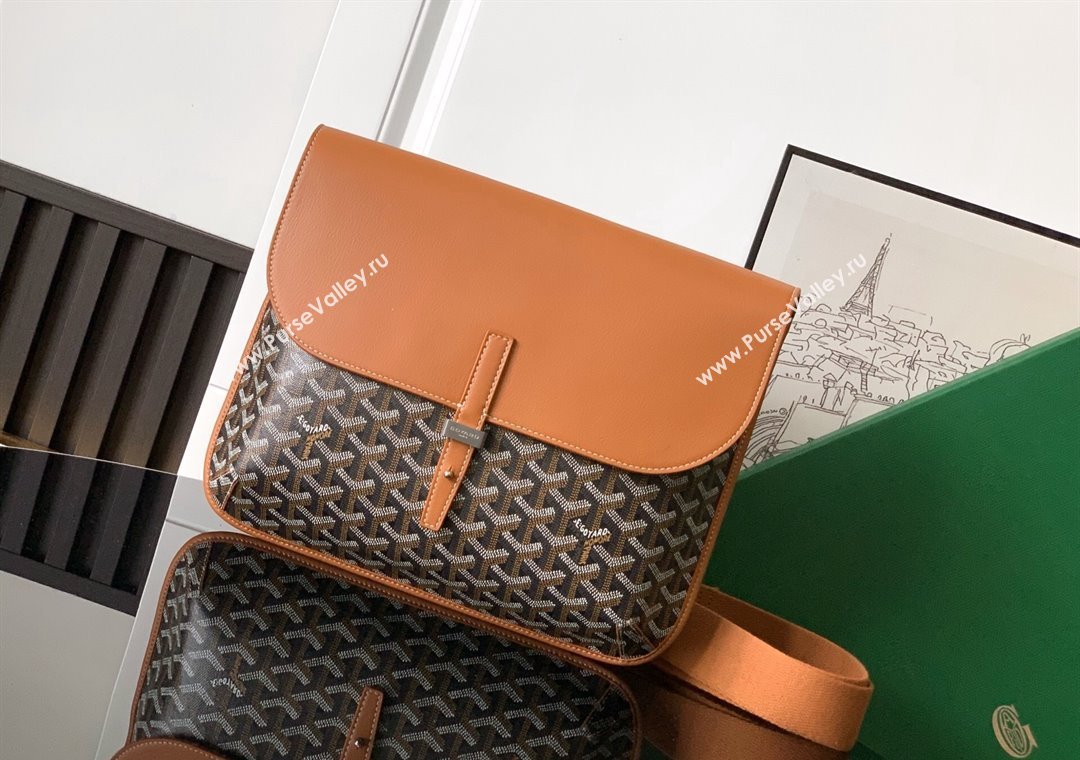 Goyard Coursier Messenger bag Brown 2025 8069 (ZHANG-250805042)