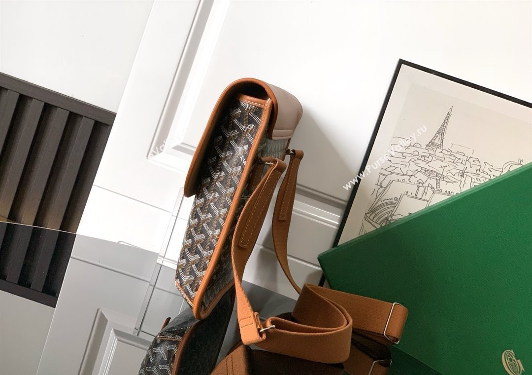 Goyard Coursier Messenger bag Brown 2025 8069 (ZHANG-250805042)