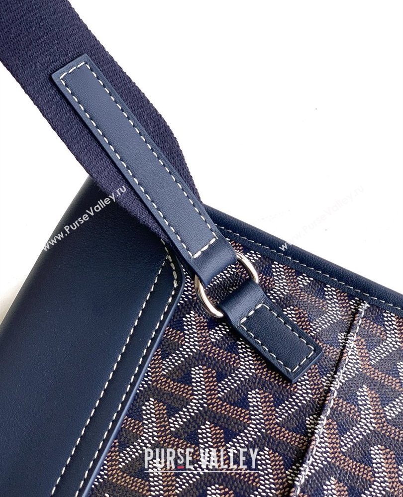 Goyard Coursier Messenger bag Navy Blue 2025 8069 (ZHANG-250805043)