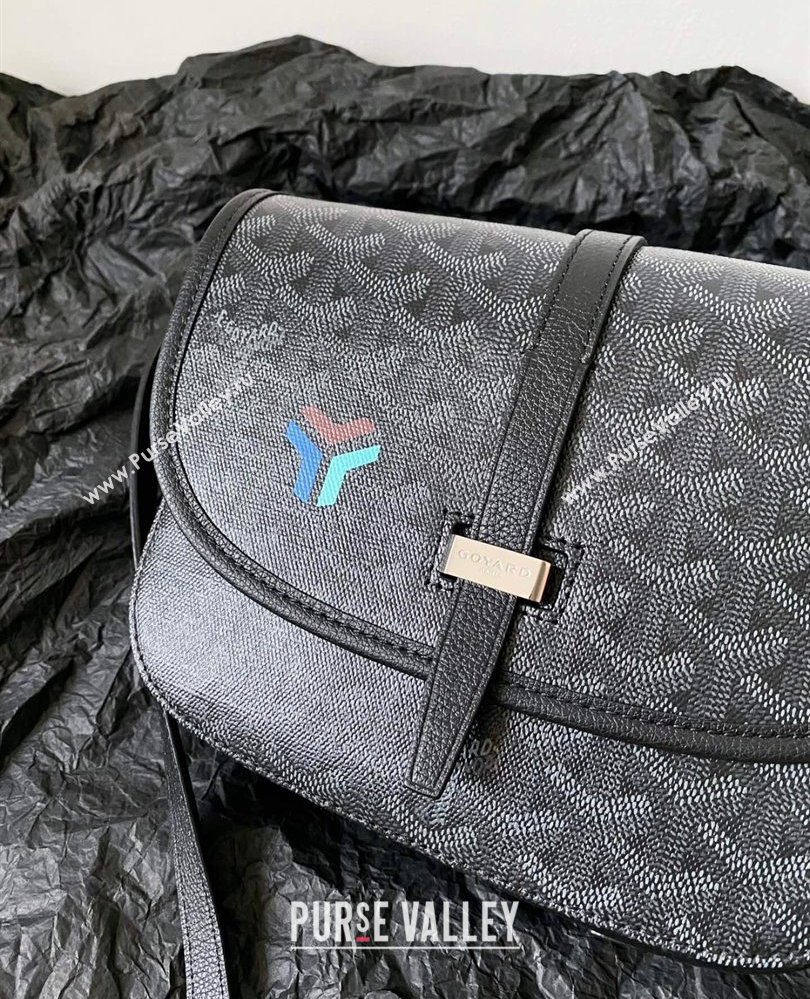 Goyard Mens Belvedere PM Crossbody Bag Black 2025 0805 (BI-250805045)