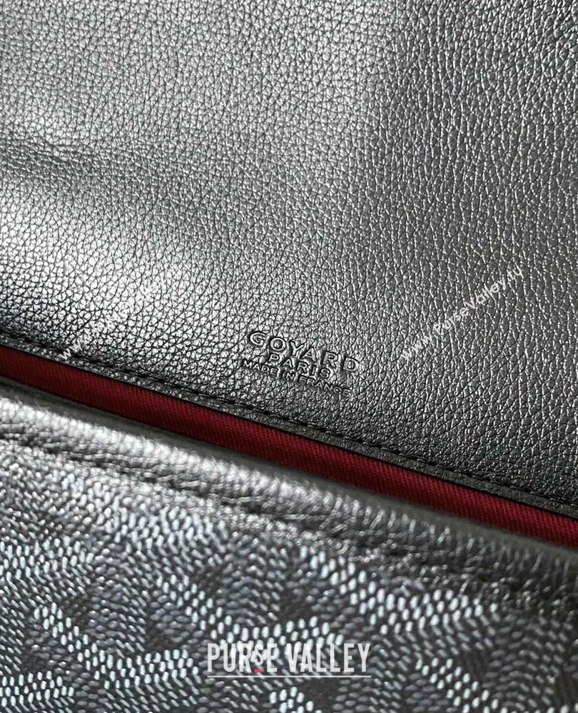 Goyard Mens Belvedere PM Crossbody Bag Black 2025 0805 (BI-250805045)