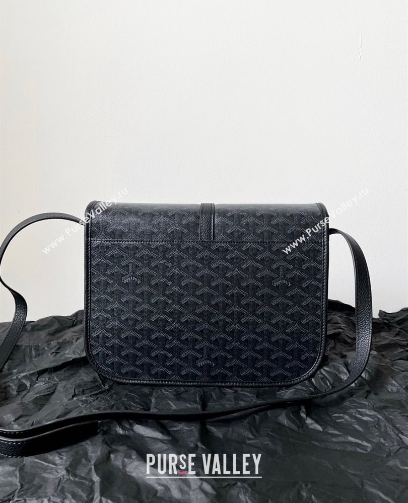 Goyard Mens Belvedere MM Crossbody Bag Black2 2025 0805 (BI-250805046)