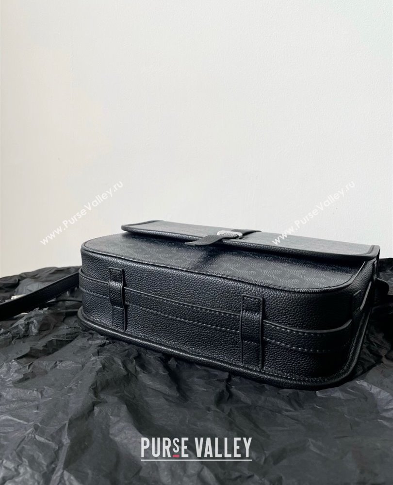 Goyard Mens Belvedere MM Crossbody Bag Black2 2025 0805 (BI-250805046)