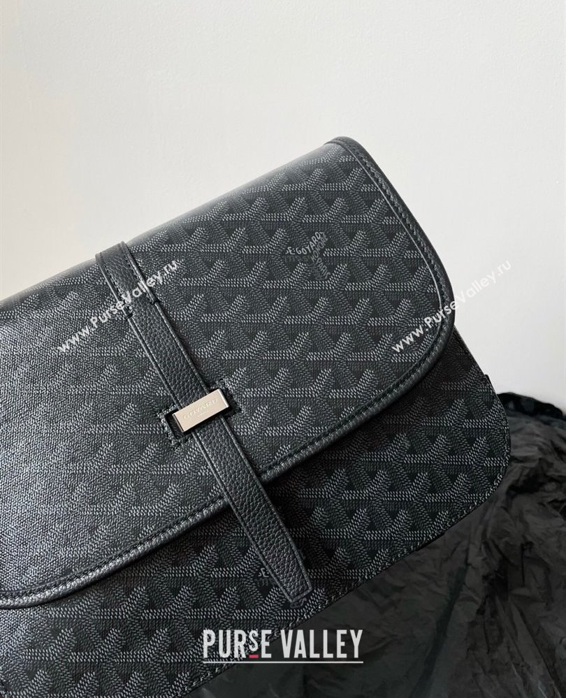 Goyard Mens Belvedere MM Crossbody Bag Black2 2025 0805 (BI-250805046)