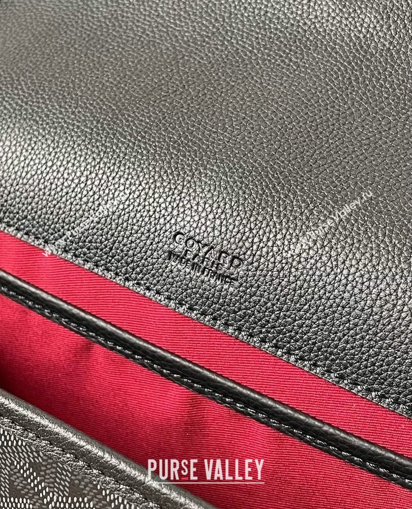 Goyard Mens Belvedere MM Crossbody Bag Black2 2025 0805 (BI-250805046)