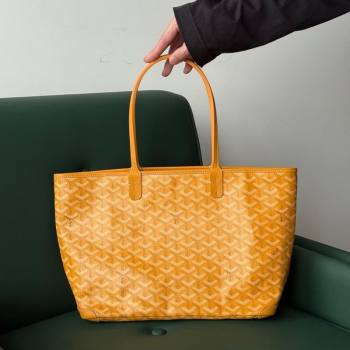 Goyard Artois PM Tote bag with Zipper Yellow 2025 00320 (ZHANG-250805032)