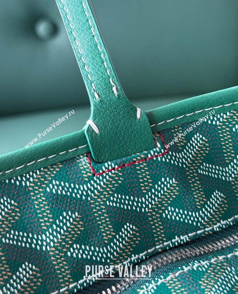 Goyard Artois PM Tote bag with Zipper Green 2025 00320 (ZHANG-250805034)