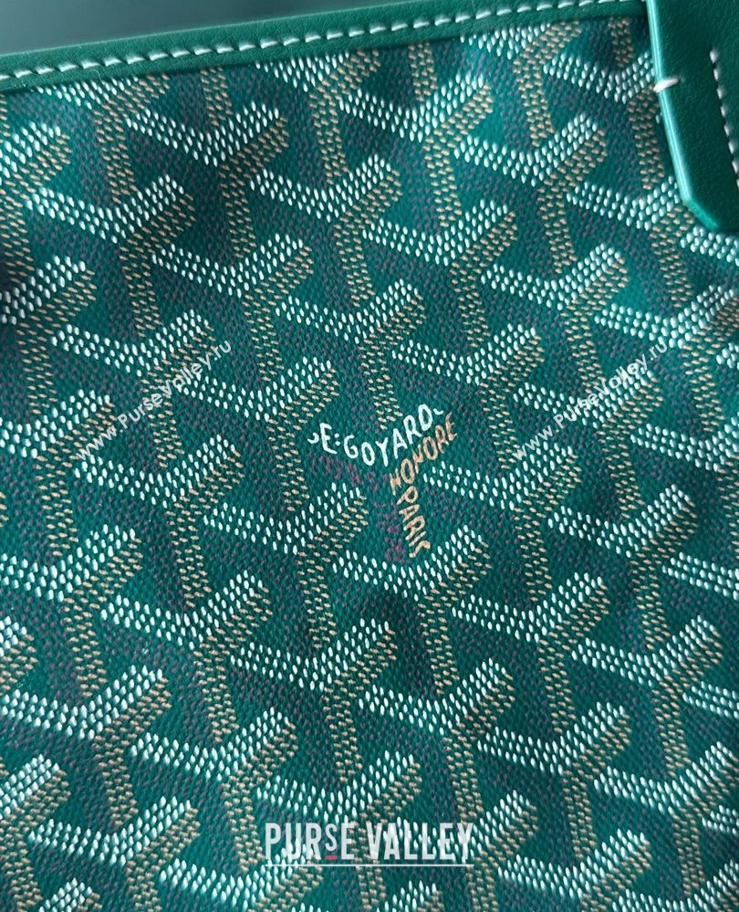 Goyard Artois PM Tote bag with Zipper Green 2025 00320 (ZHANG-250805034)