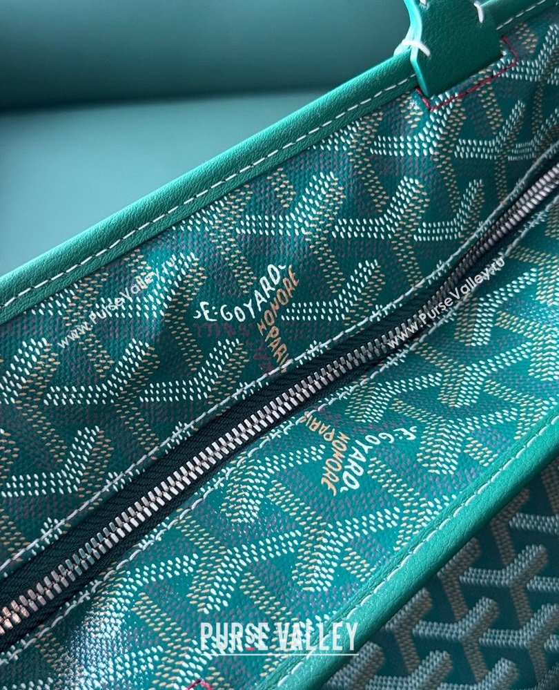 Goyard Artois PM Tote bag with Zipper Green 2025 00320 (ZHANG-250805034)