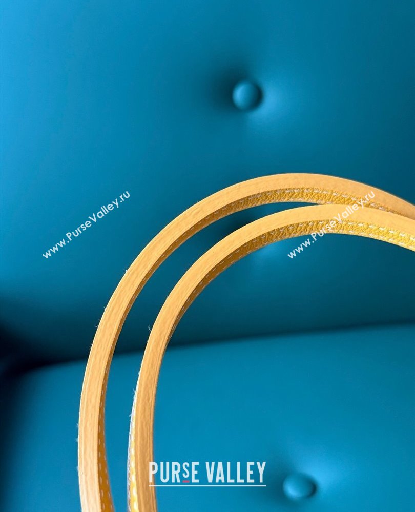 Goyard Artois PM Tote bag with Zipper Yellow 2025 00320 (ZHANG-250805032)