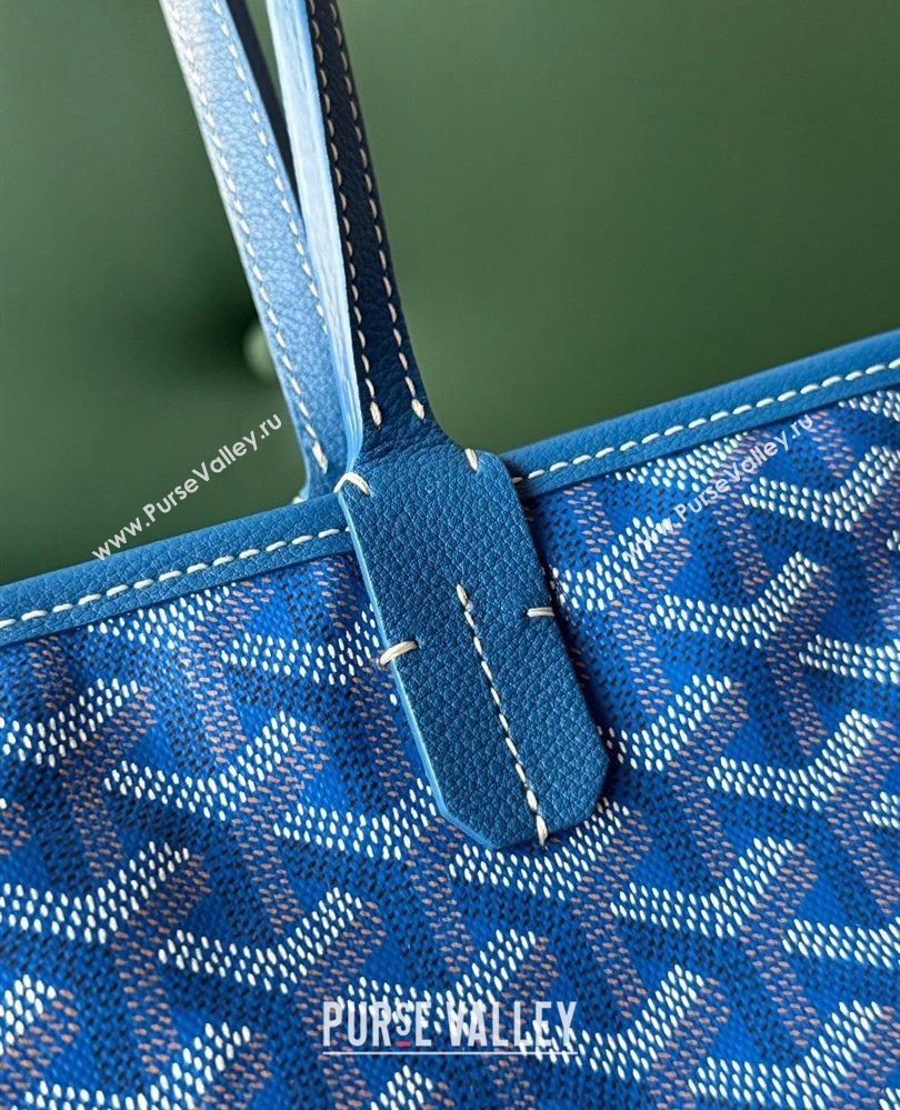 Goyard Artois PM Tote bag with Zipper Sky Blue 2025 00320 (ZHANG-250805036)