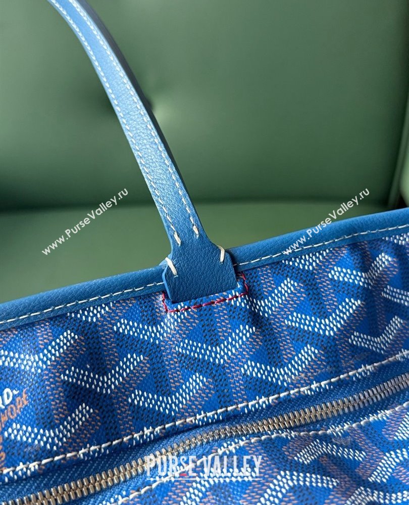 Goyard Artois PM Tote bag with Zipper Sky Blue 2025 00320 (ZHANG-250805036)