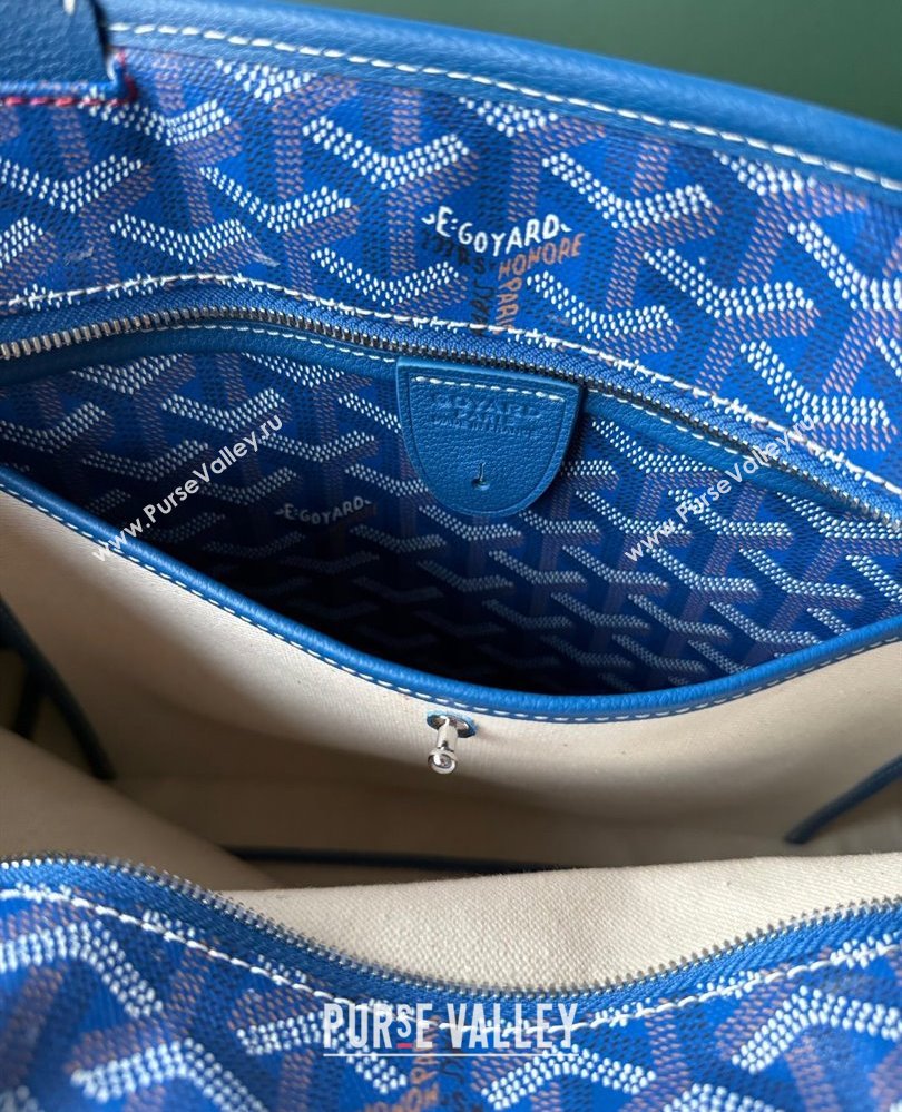 Goyard Artois PM Tote bag with Zipper Sky Blue 2025 00320 (ZHANG-250805036)