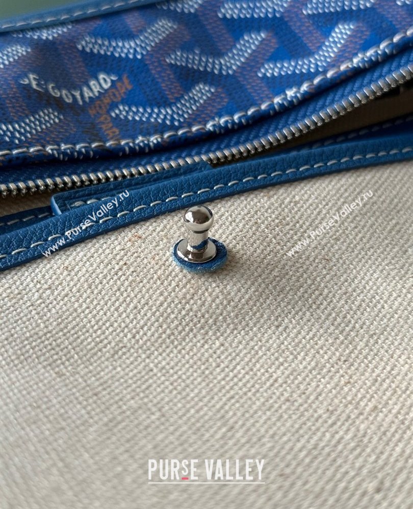 Goyard Artois PM Tote bag with Zipper Sky Blue 2025 00320 (ZHANG-250805036)