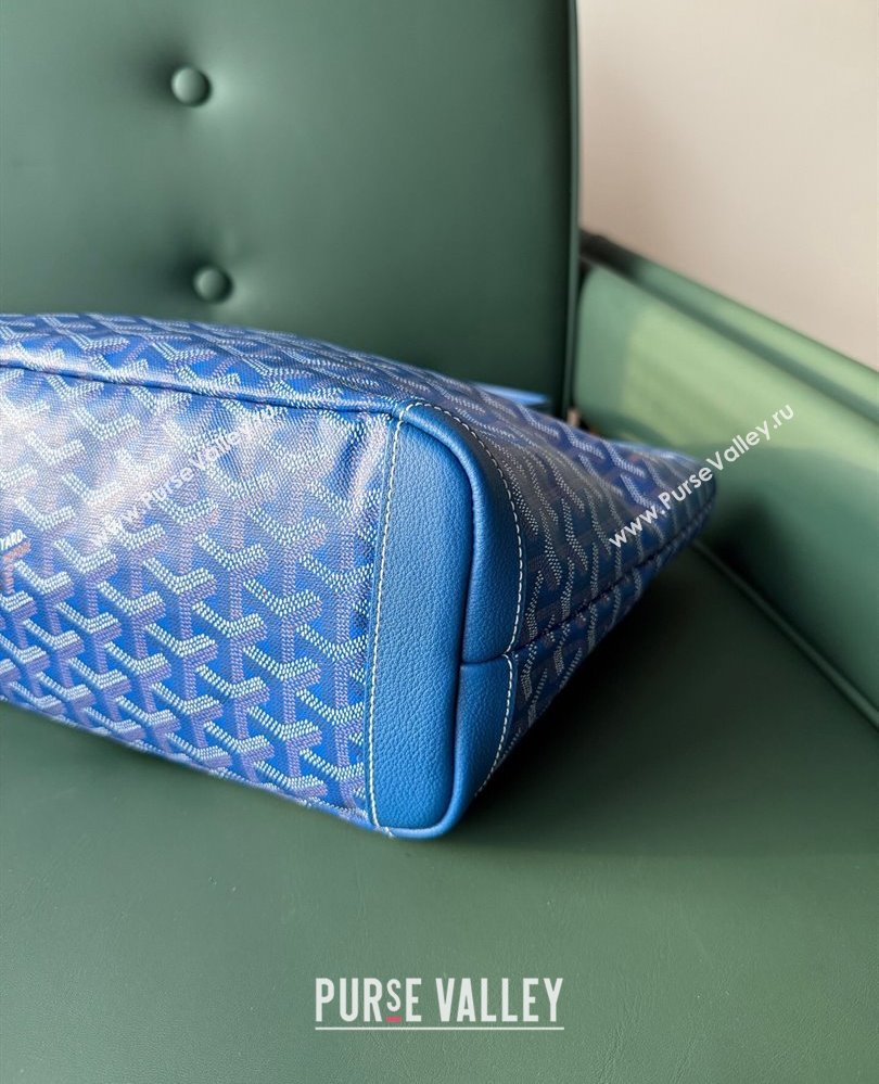 Goyard Artois PM Tote bag with Zipper Sky Blue 2025 00320 (ZHANG-250805036)
