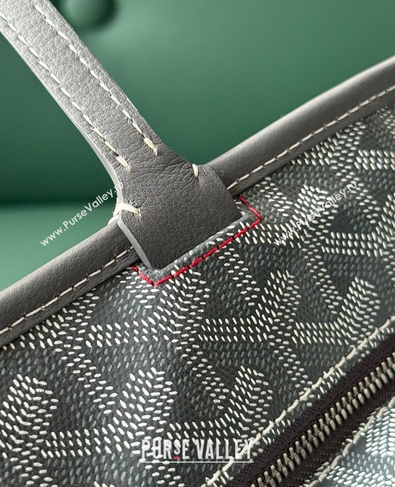 Goyard Artois PM Tote bag with Zipper Grey 2025 00320 (ZHANG-250805037)