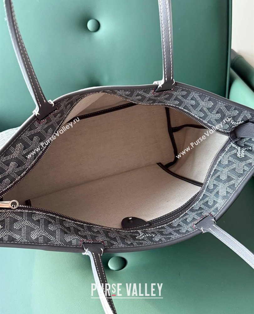 Goyard Artois PM Tote bag with Zipper Grey 2025 00320 (ZHANG-250805037)