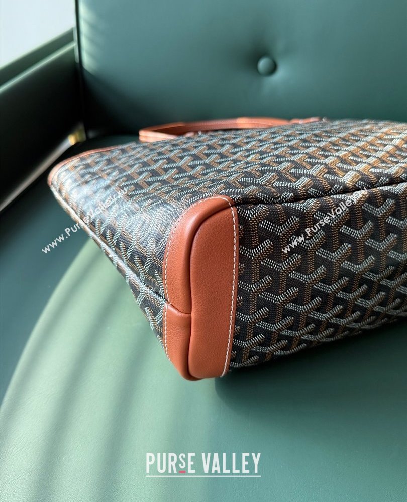 Goyard Artois PM Tote bag with Zipper Brown 2025 00320 (ZHANG-250805038)