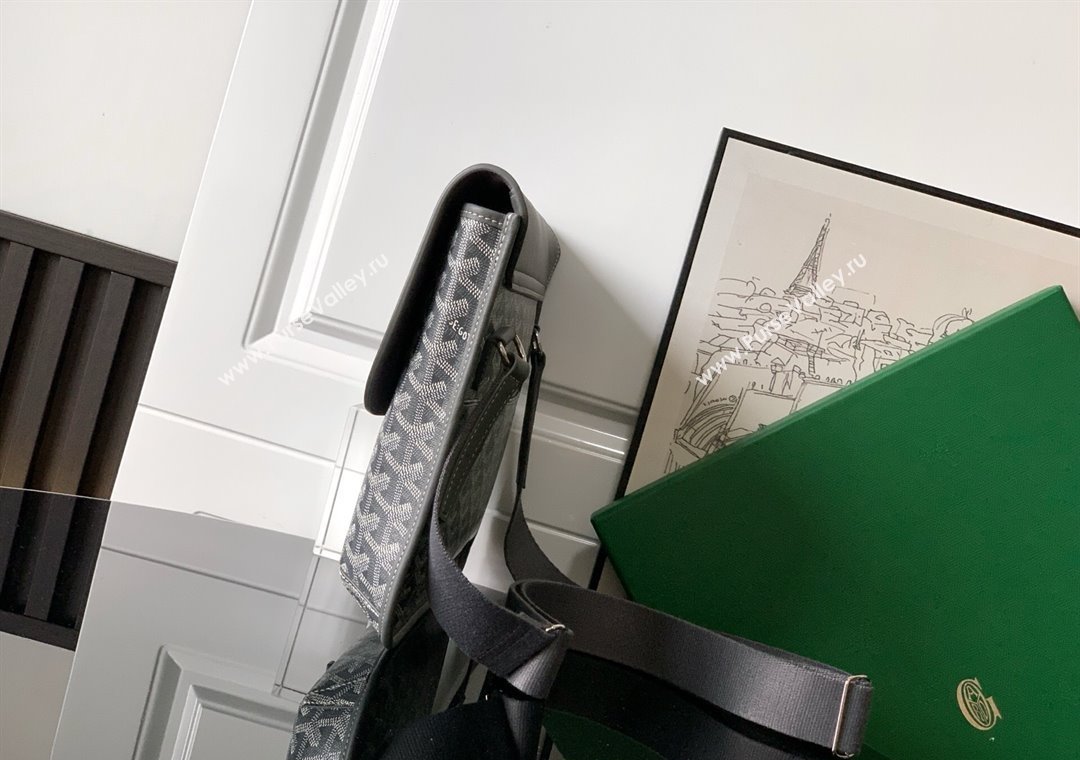 Goyard Coursier Messenger bag Grey 2025 8069 (ZHANG-250805040)