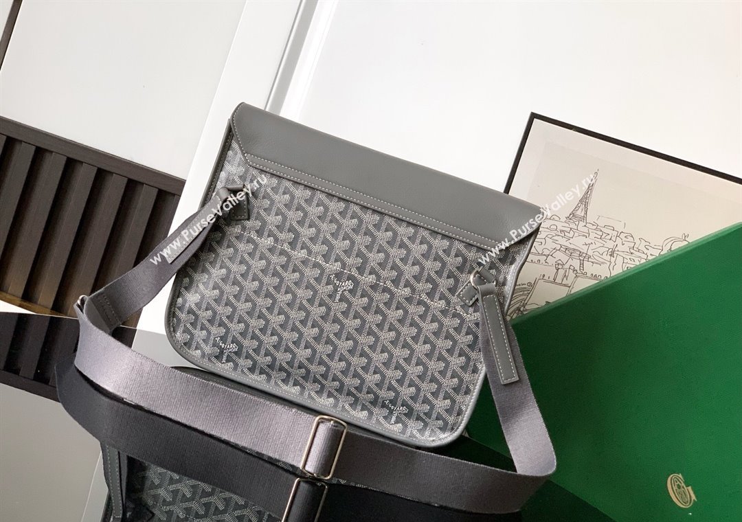 Goyard Coursier Messenger bag Grey 2025 8069 (ZHANG-250805040)