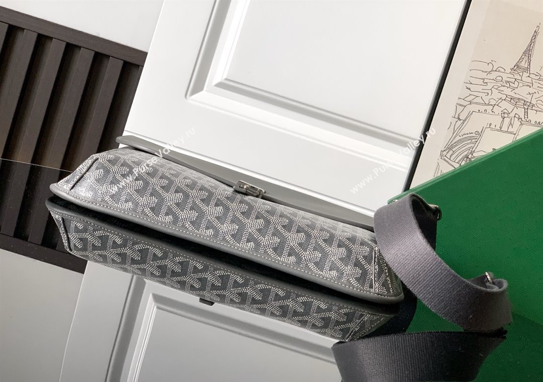 Goyard Coursier Messenger bag Grey 2025 8069 (ZHANG-250805040)