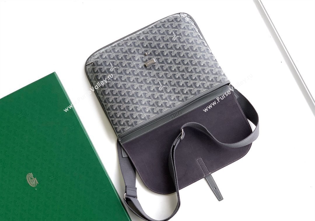 Goyard Coursier Messenger bag Grey 2025 8069 (ZHANG-250805040)