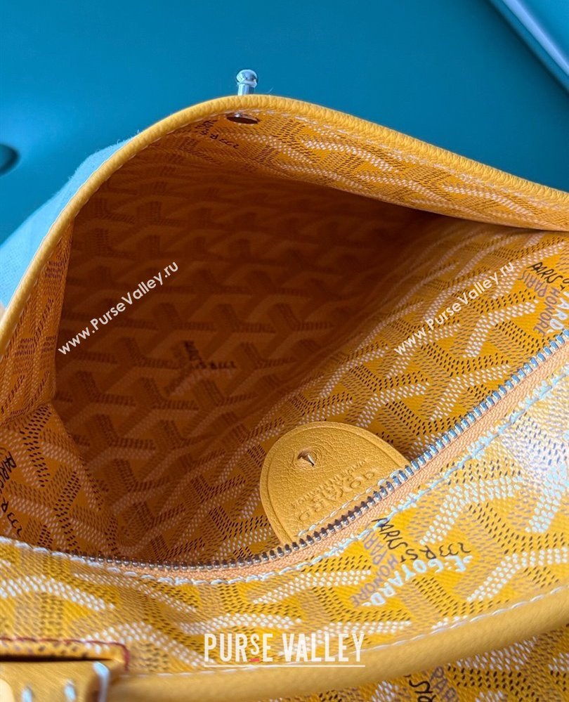 Goyard Artois PM Tote bag with Zipper Yellow 2025 00320 (ZHANG-250805032)