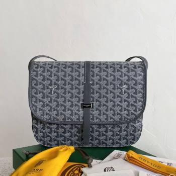 Goyard Mens Belvedere MM Crossbody Bag Grey 2025 0805 (BI-250805048)