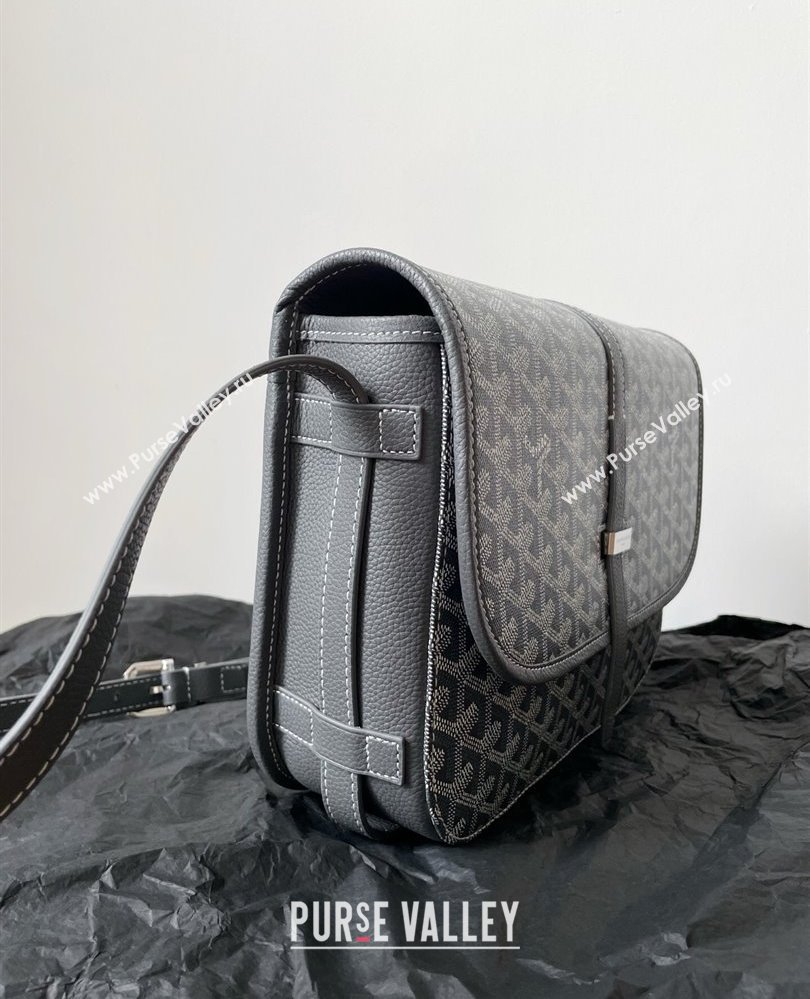 Goyard Mens Belvedere MM Crossbody Bag Grey 2025 0805 (BI-250805048)