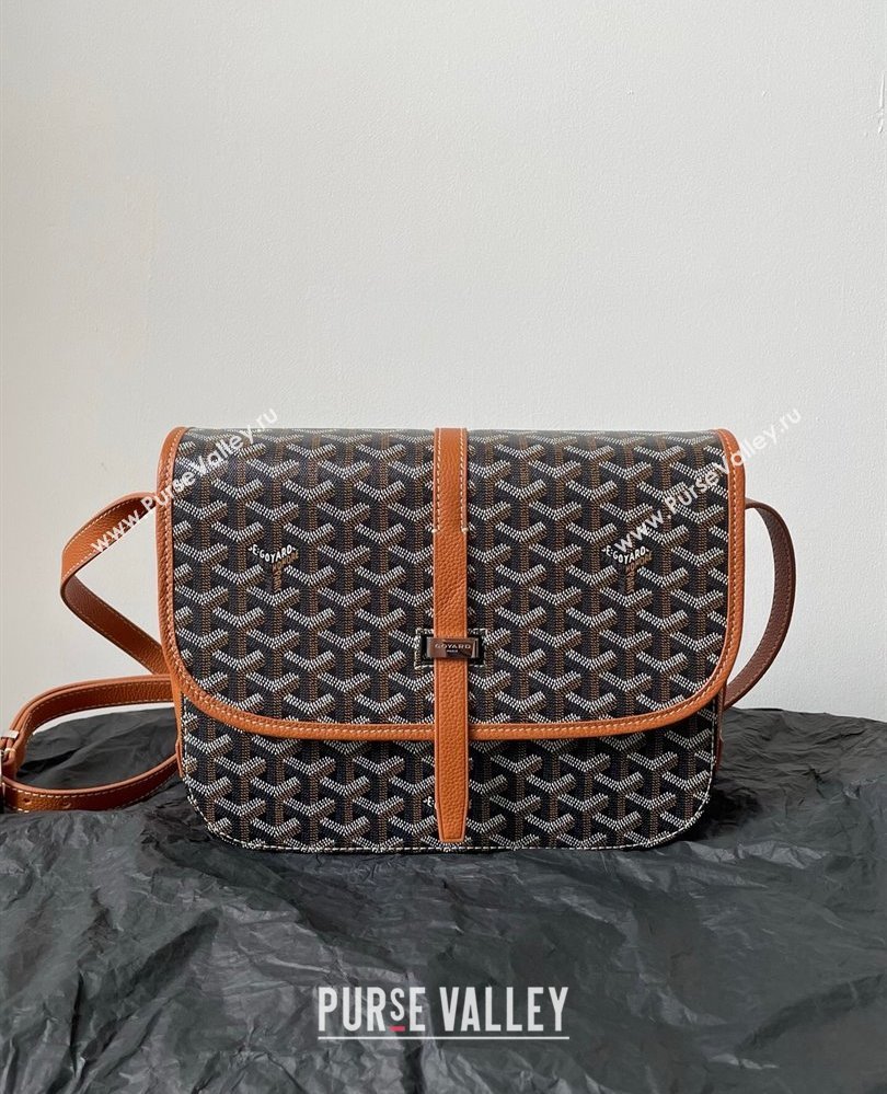 Goyard Mens Belvedere MM Crossbody Bag Brown 2025 0805 (BI-250805049)