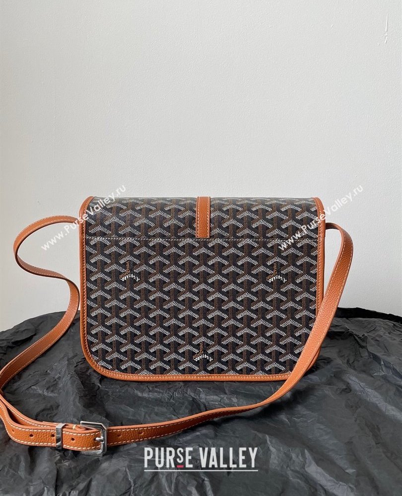 Goyard Mens Belvedere MM Crossbody Bag Brown 2025 0805 (BI-250805049)