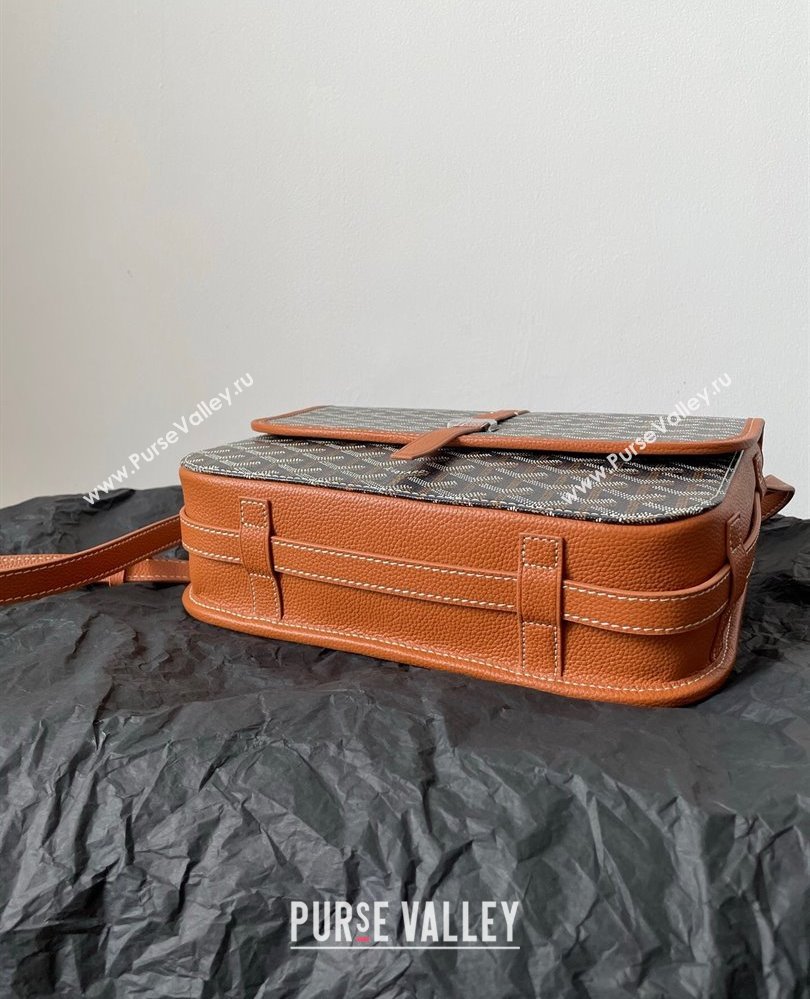 Goyard Mens Belvedere MM Crossbody Bag Brown 2025 0805 (BI-250805049)