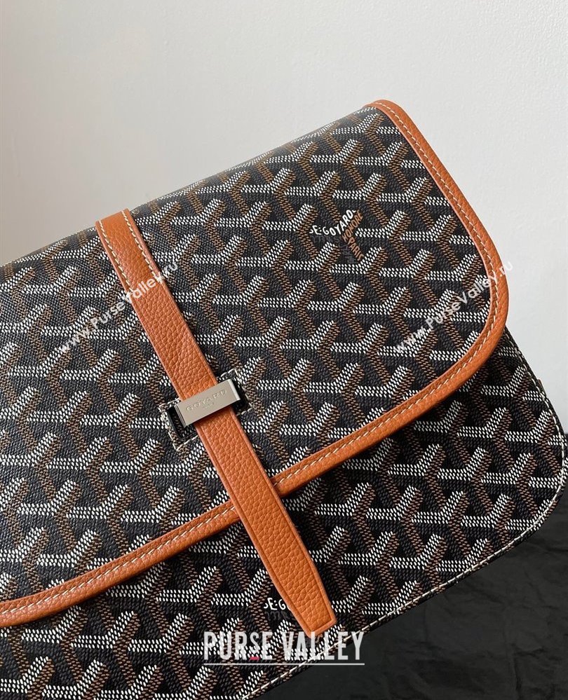 Goyard Mens Belvedere MM Crossbody Bag Brown 2025 0805 (BI-250805049)