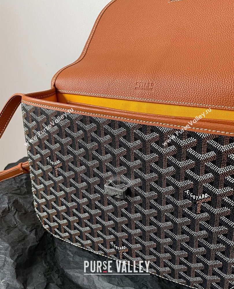 Goyard Mens Belvedere MM Crossbody Bag Brown 2025 0805 (BI-250805049)